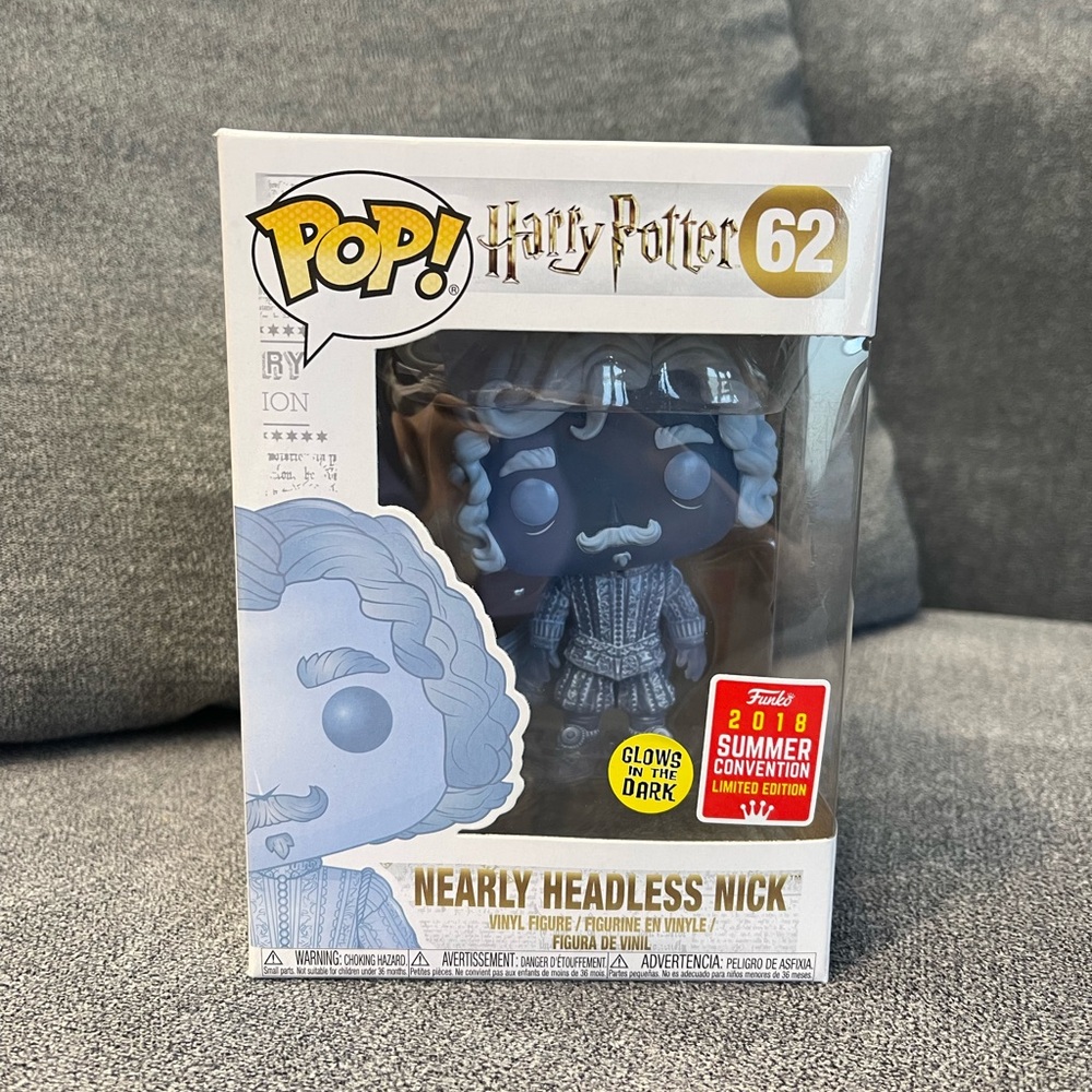 Funko Harry Potter Nearly Headless Nick #62